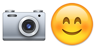 ЭМОДЖИ фотоаппарат