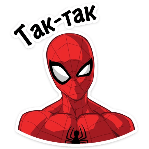 Спайдермен Стикеры