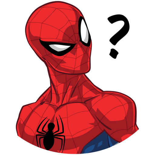 Стикеры человек паук ВК