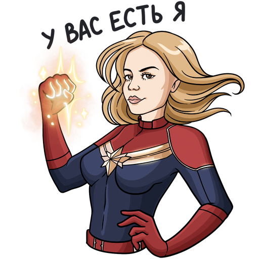 Стикеры Мстители ВК