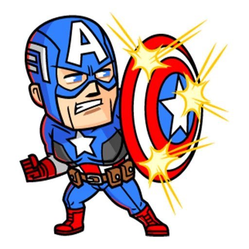 Стикеры Марвел