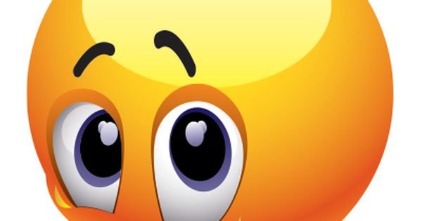 Смайлик смущение удивление