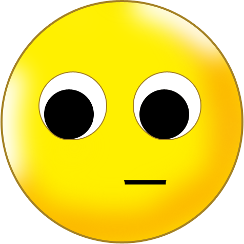 Нейтральный смайлик