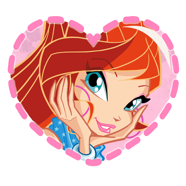 Валентинки Винкс Блум