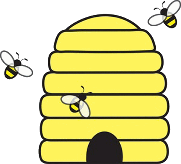 Пчелиный улей рисунок