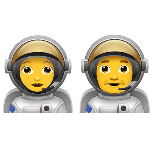 Смайлик космонавт