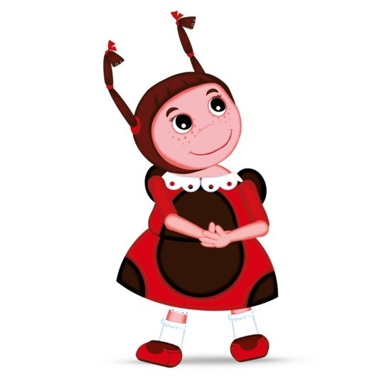 Лунтик Божья коровка Мила