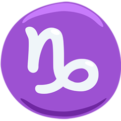 Козерог знак ЭМОДЖИ