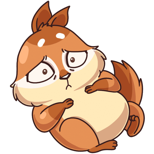 Бурундук Стикеры