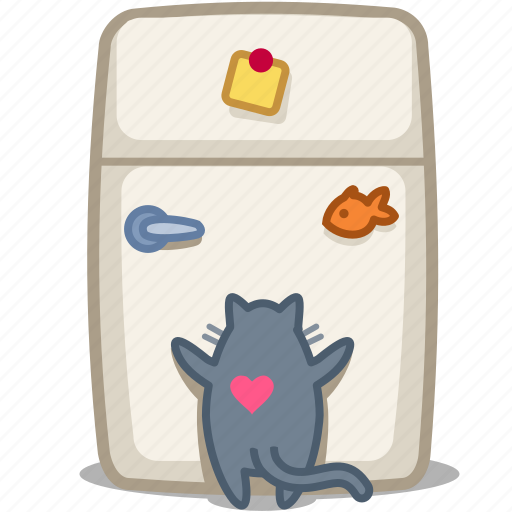 Кавайный холодильник