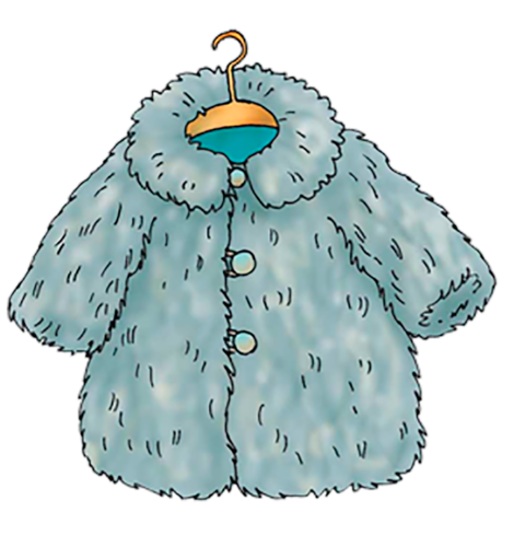 Шуба мультяшная