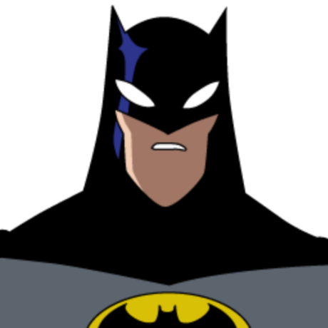 Бэтмен лицо вектор
