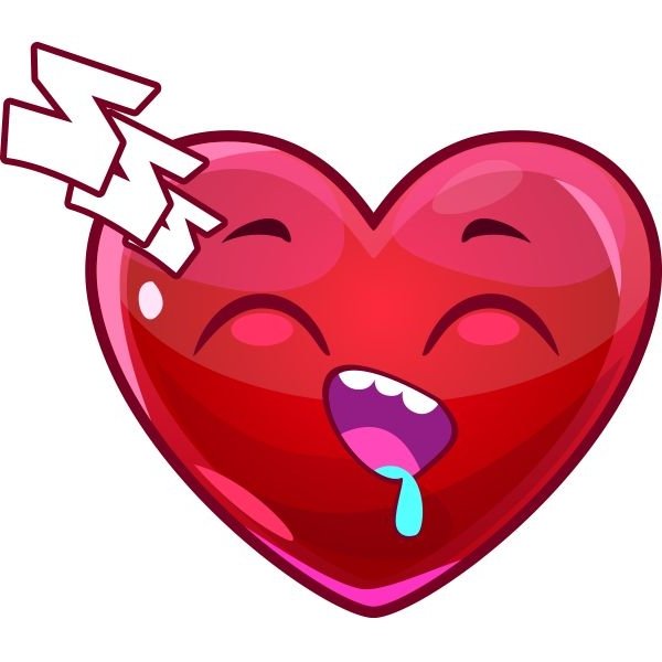 Сердечко с личиком