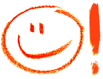 Смайлик мелом