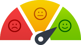 Значок удовлетворенность клиента