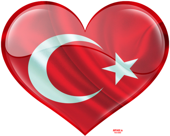 Векторный флаг Турции