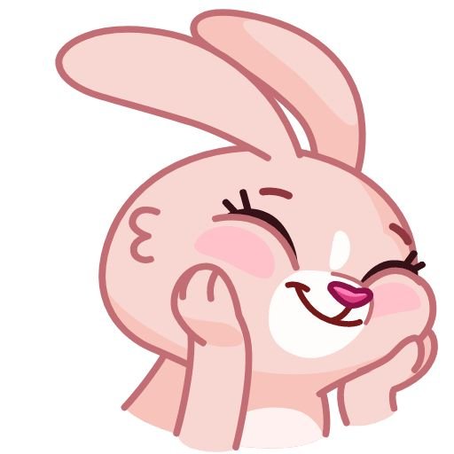 Стикеры Миа бунни