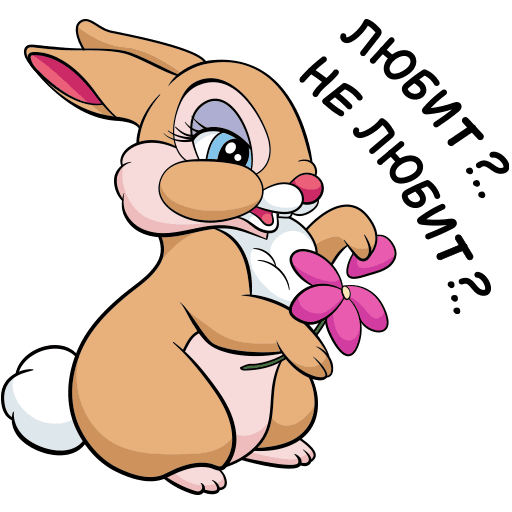 Стикеры зайчики