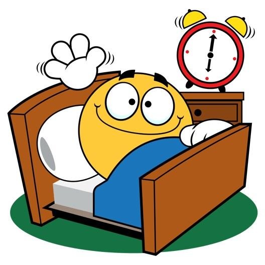 Смайлик я проснулась