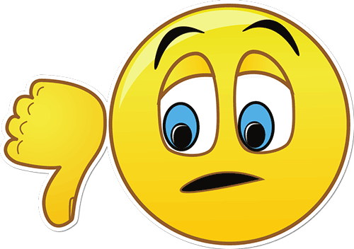 Смайлик плохо