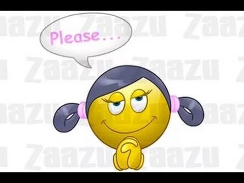 Смайлик просьба