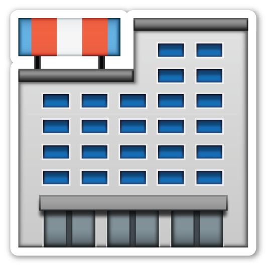 Многоэтажный дом эмодзи