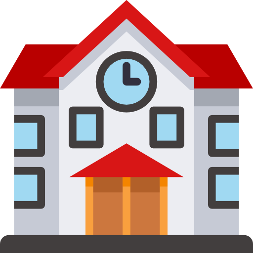 Эмодзи здание школы