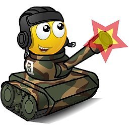 Смайлик на танке