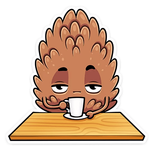 Стикеры ВК шишка братишка