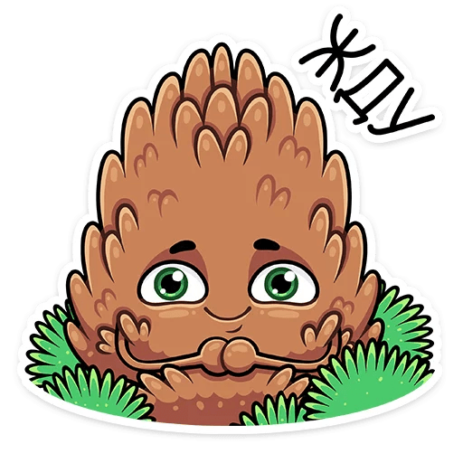 Стикеры ВК шишка братишка