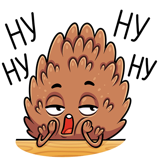 Стикеры шишка братишка