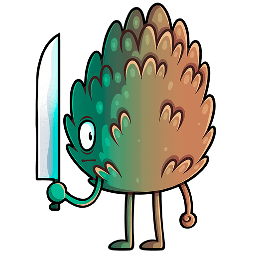 Стикер шишка в ВК