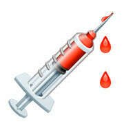 Шприц стикер