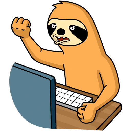 Мордочка ленивца рисунок