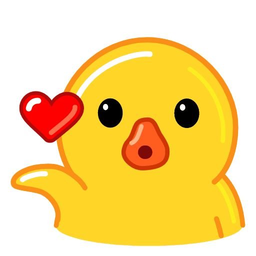 Utya Duck Стикеры