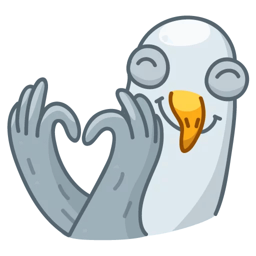 Стикеры телеграмм Чайка Джо