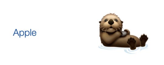 Выдра смайлик эмодзи