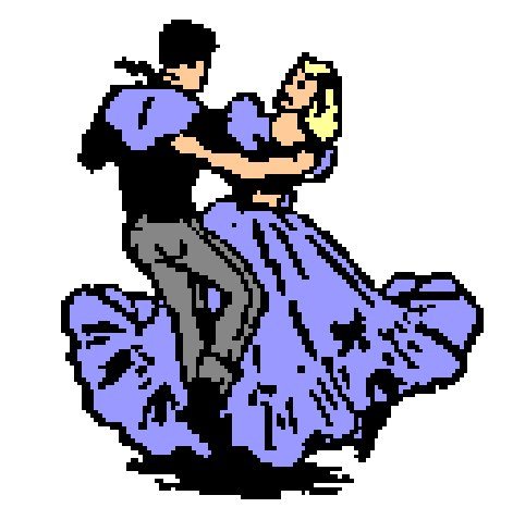 Смайлик танцует пара