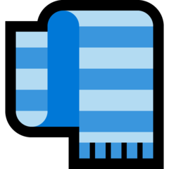 Новогодний шарф для фотошопа