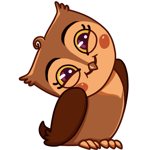 Стикеры ВК Филин Фил