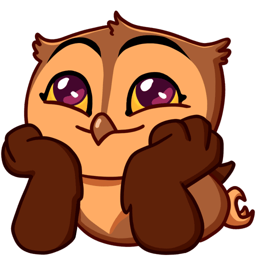 Стикеры ВК Филин Фил