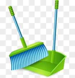 Веник и совок для детей