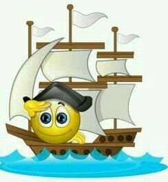 Мультяшный морской Капитан