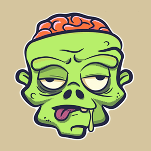 Смайлы прикольные зомби