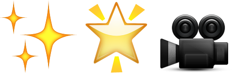 Смайлик звездочки волшебство