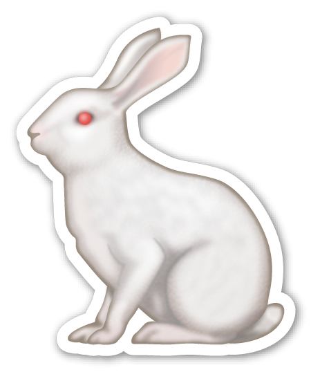 Смайлик заяц