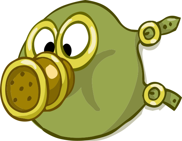 Смайл в противогазе