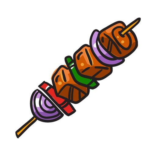 Смайл шашлыка в ЭМОДЖИ