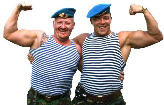 ВДВ шник сбоку