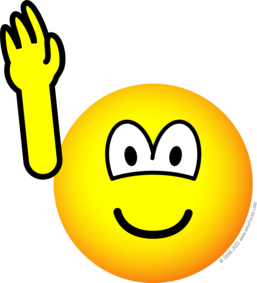 Машет рукой